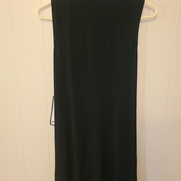MSK Black Midi Dress with Silver Accents - Picture 5 of 5